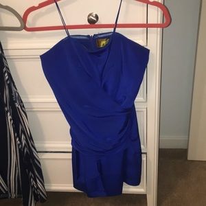 Blue Nicole miller dress